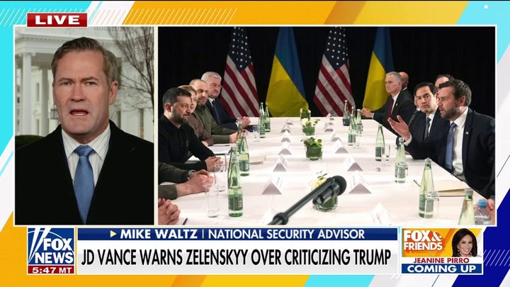 Waltz says Zelenskyy should 