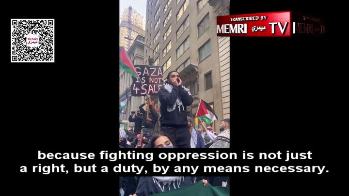 Muslim American Society imam tells protestors to 