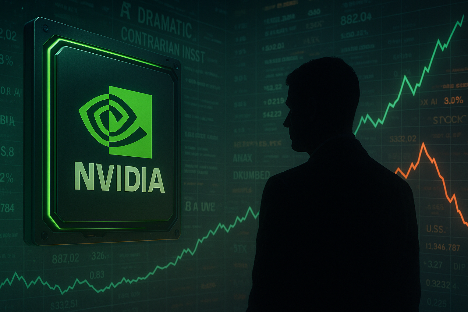 Nvidia stock jumps 2% as policy signals ease export fears after Huang’s Trump meeting and dropped chip restrictions lift sentiment.