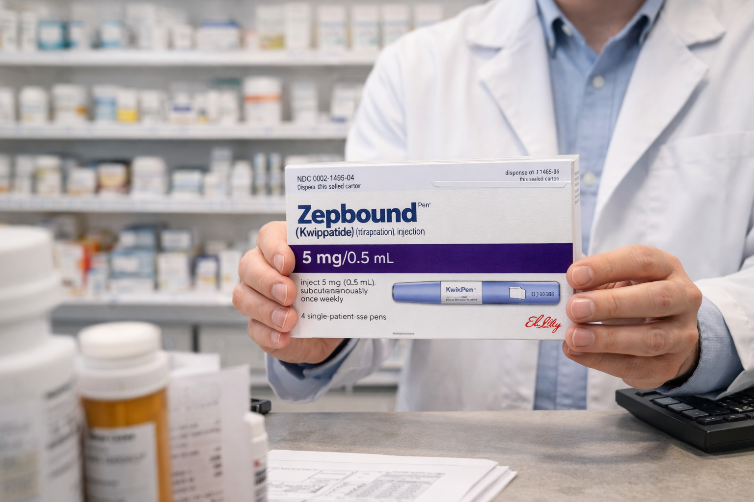 Eli Lilly launches four-dose Zepbound KwikPen at $299 starter price via LillyDirect to boost GLP-1 access.