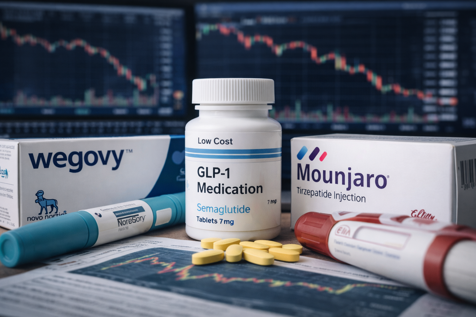 Novo Nordisk and Eli Lilly face fresh pressure as Hims launches a low-cost semaglutide pill, shaking the GLP-1 market.